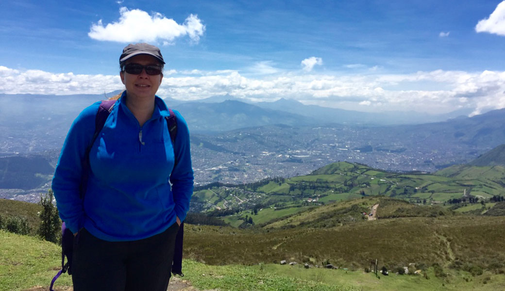 What to carry in your backpack when day hiking in Ecuador?